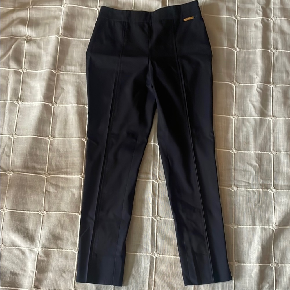 Navy Tory Burch size 0 dress pants with side zipper